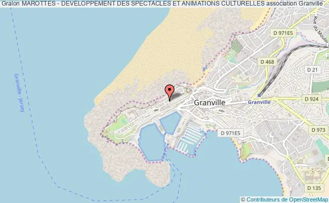 plan association Marottes - Developpement Des Spectacles Et Animations Culturelles Granville