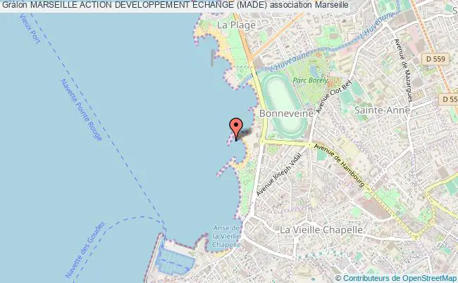 plan association Marseille Action Developpement Echange (made) Marseille