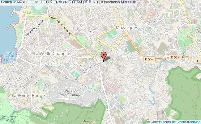 plan association Marseille Medecine Racing Team (m.m.r.t) Marseille