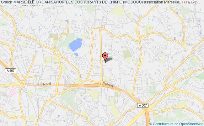 plan association Marseille Organisation Des Doctorants De Chimie (modocc) Marseille