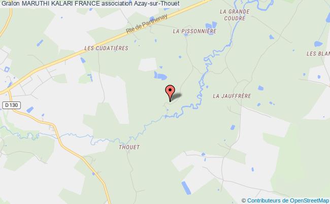 plan association Maruthi Kalari France Azay-sur-Thouet