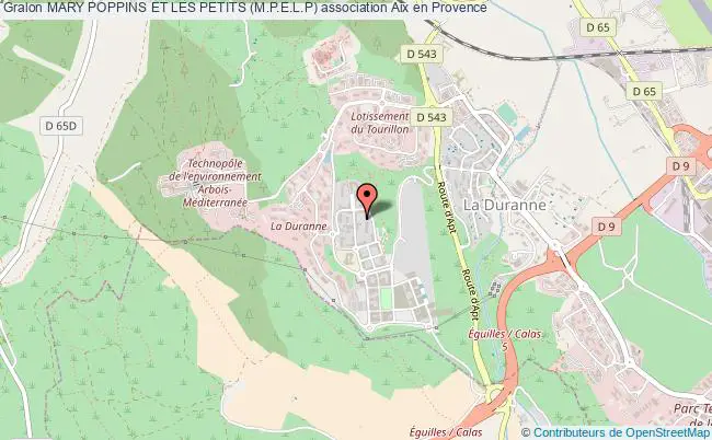 plan association Mary Poppins Et Les Petits (m.p.e.l.p) Aix-en-Provence