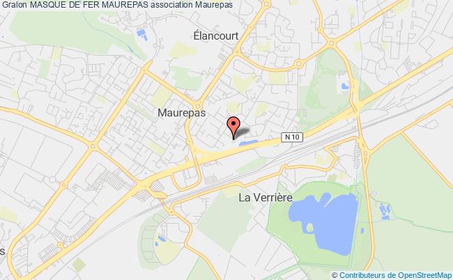 plan association Masque De Fer Maurepas 
