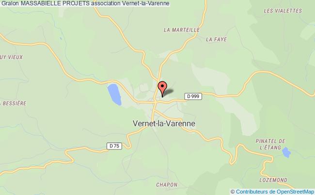 plan association Massabielle Projets Vernet-la-Varenne
