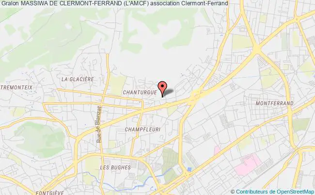 plan association Massiwa De Clermont-ferrand (l'amcf) Clermont-Ferrand