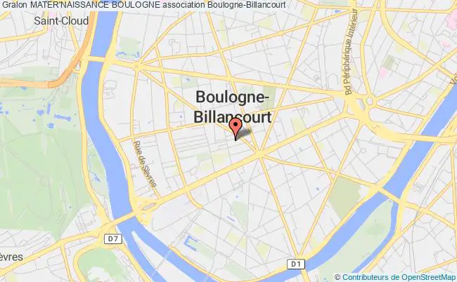 plan association Mater'naissance Boulogne Boulogne-Billancourt
