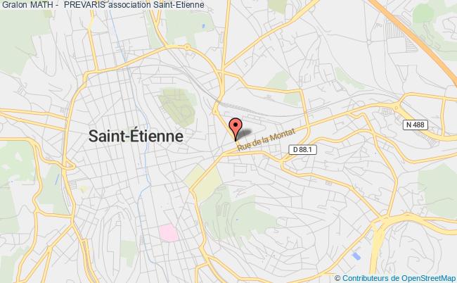 plan association Math -  Prevaris Saint-Étienne