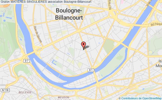 plan association MatiÈres SinguliÈres Boulogne-Billancourt