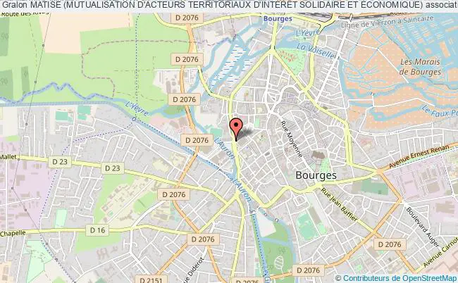 plan association Matise (mutualisation D'acteurs Territoriaux D'intÉrÊt Solidaire Et Économique) Bourges