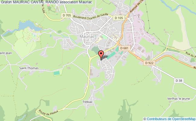 MAURIAC CANTAL RANDO