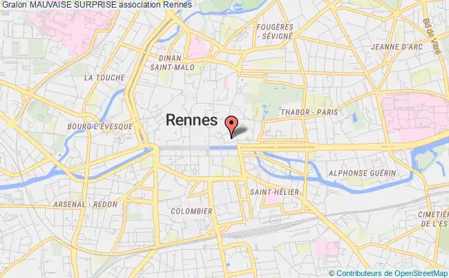 plan association Mauvaise Surprise Rennes