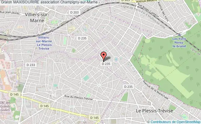 plan association Maxisourire Champigny-sur-Marne