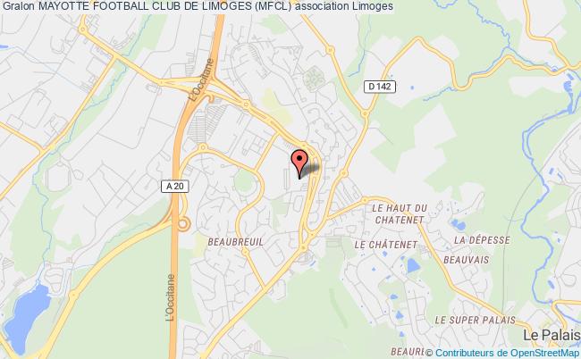 plan association Mayotte Football Club De Limoges (mfcl) Limoges