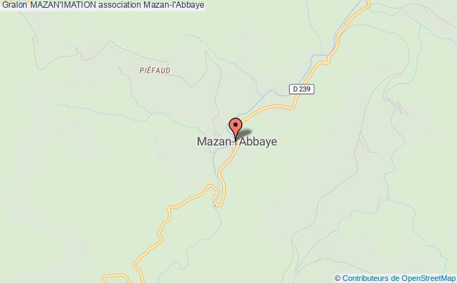 plan association Mazan'imation Mazan-l'Abbaye