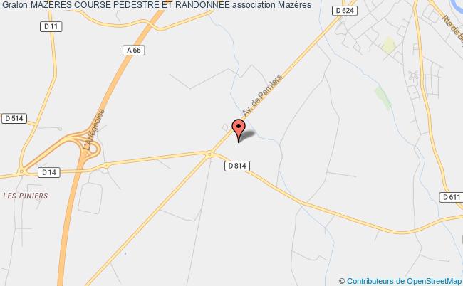 MAZERES COURSE PEDESTRE ET RANDONNEE