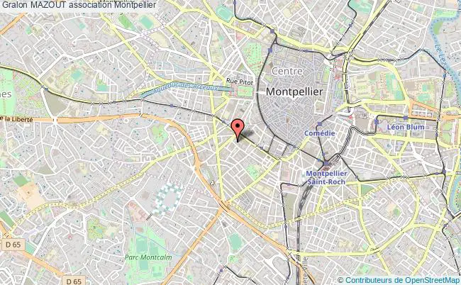 plan association Mazout Montpellier