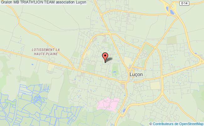 plan association Mb Triath'lion Team Luçon