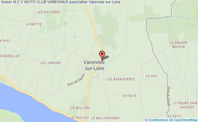 plan association M.c.v Moto Club Varennais Varennes-sur-Loire
