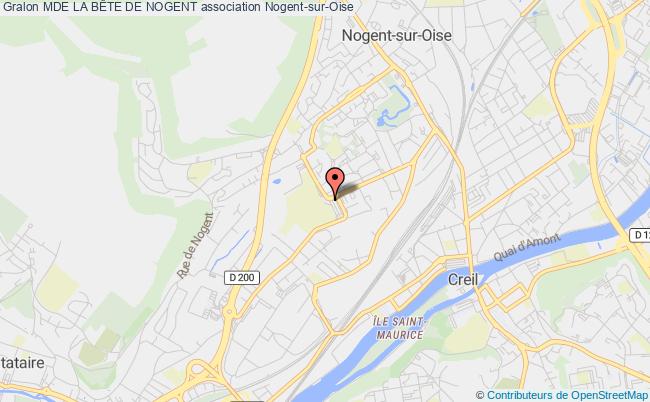 plan association Mde La BÊte De Nogent Nogent-sur-Oise
