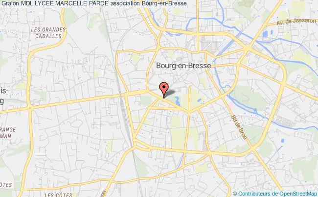 plan association Mdl Lycee Marcelle Parde Bourg-en-Bresse