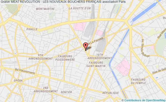 plan association Meat Revolution : Les Nouveaux Bouchers FranÇais Paris