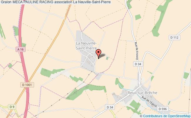 plan association Meca Pauline Racing Neuville-Saint-Pierre