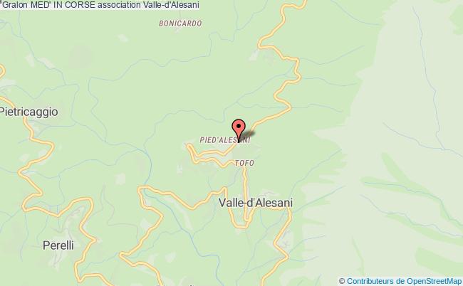 plan association Med' In Corse Valle-d'Alesani