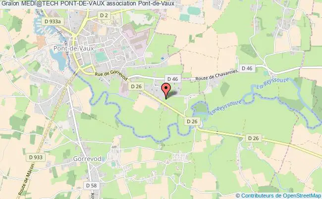 plan association Medi@tech Pont-de-vaux Pont-de-Vaux