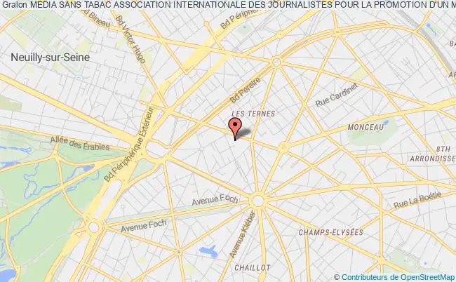 plan association Media Sans Tabac Association Internationale Des Journalistes Pour La Promotion D'un Monde Sans Tabac Paris