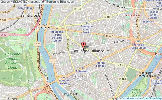 plan association Mediaction Boulogne-Billancourt