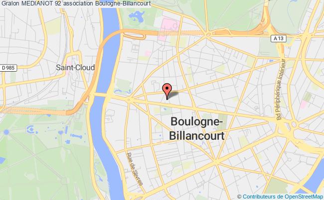 plan association Medianot 92 Boulogne-Billancourt