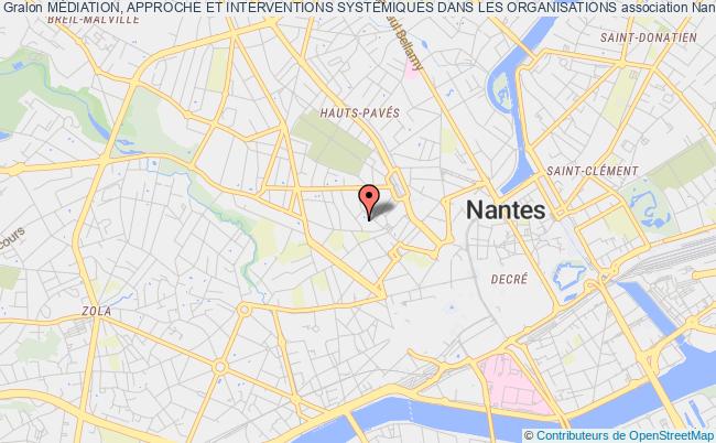 plan association MÉdiation, Approche Et Interventions SystÉmiques Dans Les Organisations Nantes