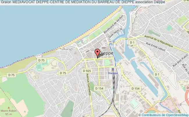 plan association Mediavocat Dieppe-centre De Mediation Du Barreau De Dieppe Dieppe