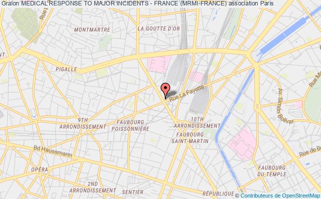 plan association Medical Response To Major Incidents - France (mrmi-france) Paris