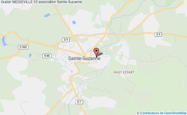 plan association Medieville 53 Sainte-Suzanne-et-Chammes