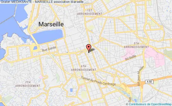 plan association Mediksante - Marseille Marseille 6