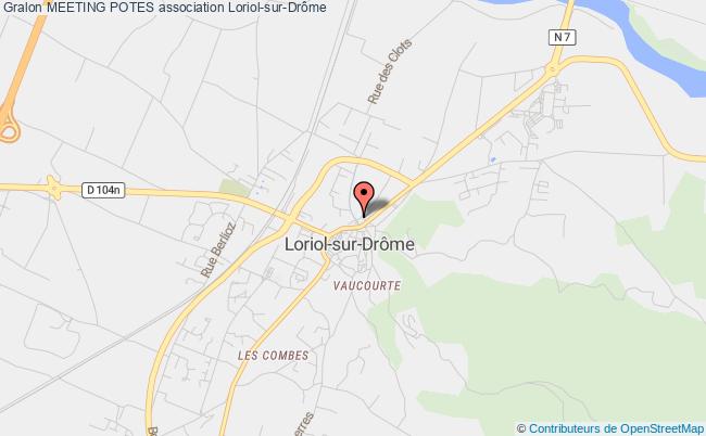plan association Meeting Potes Loriol-sur-Drôme