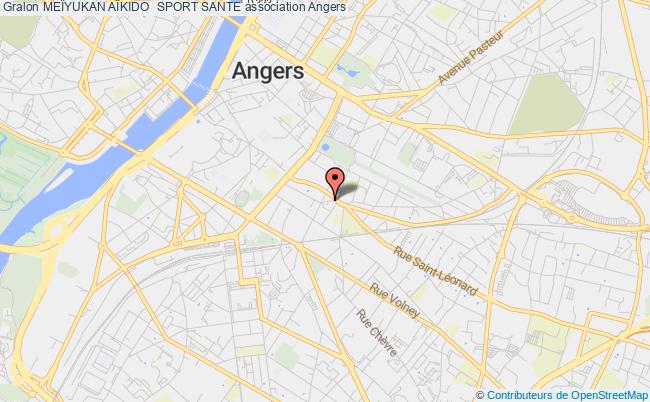 plan association MeÏyukan AÏkido  Sport Sante Angers