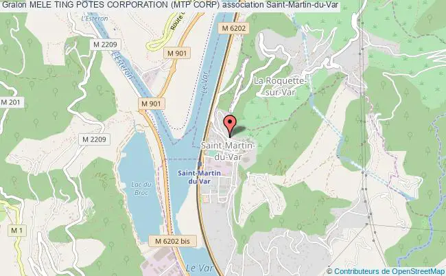 plan association Mele Ting Potes Corporation (mtp Corp) Saint-Martin-du-Var