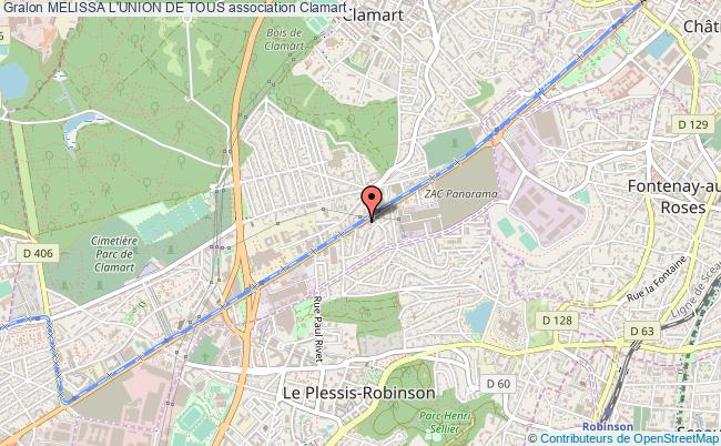 plan association Melissa L'union De Tous Clamart