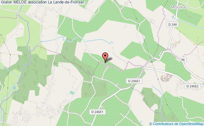 plan association Meloe La Lande-de-Fronsac