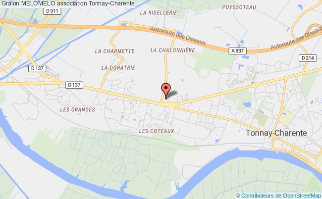 plan association Melomelo Tonnay-Charente