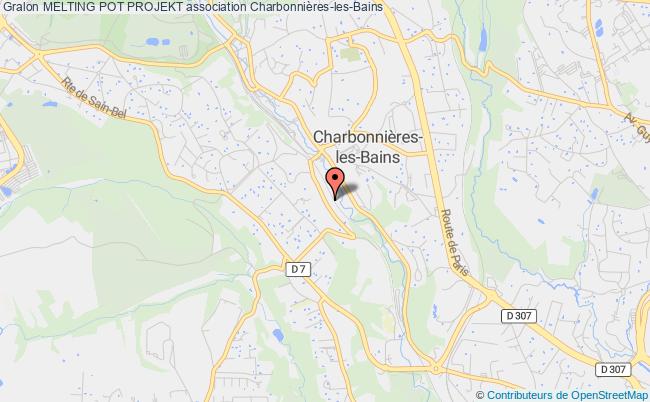 plan association Melting Pot Projekt Charbonnières-les-Bains