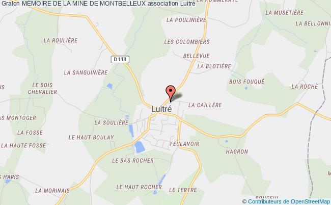 plan association MÉmoire De La Mine De Montbelleux Luitré-Dompierre