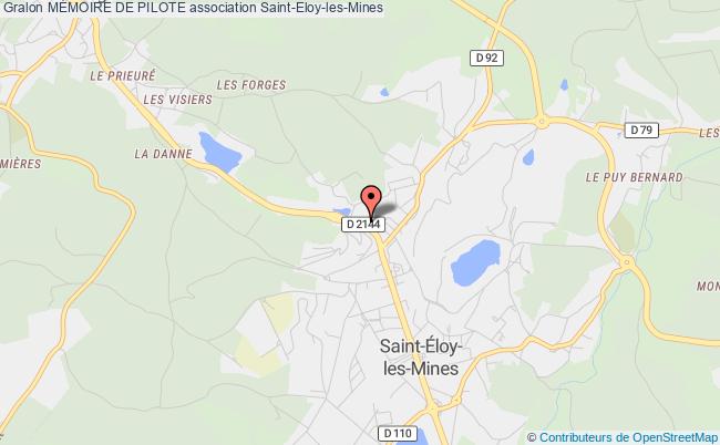 plan association MÉmoire De Pilote Saint-Éloy-les-Mines
