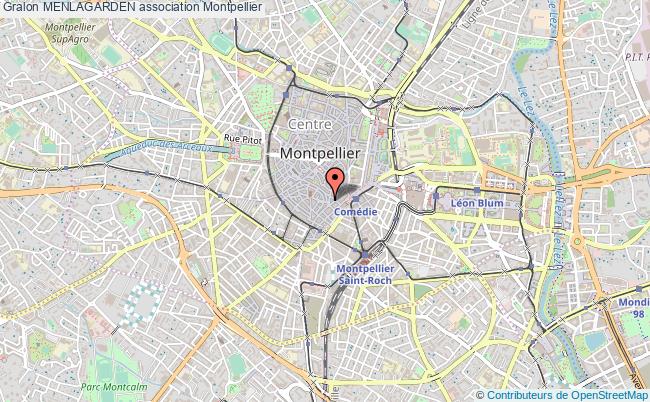 plan association Menlagarden Montpellier