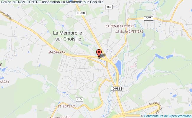 plan association Mensa-centre La Membrolle-sur-Choisille