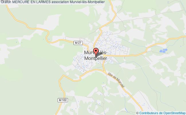 plan association Mercure En Larmes Murviel-lès-Montpellier