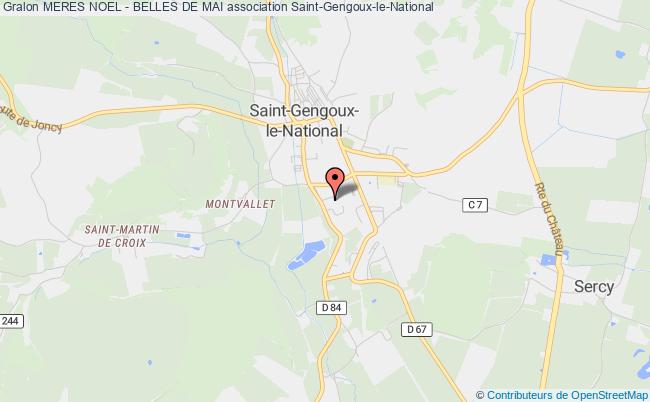 plan association Meres Noel - Belles De Mai Saint-Gengoux-le-National