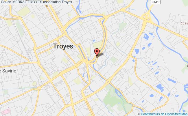 plan association Merkaz Troyes Troyes